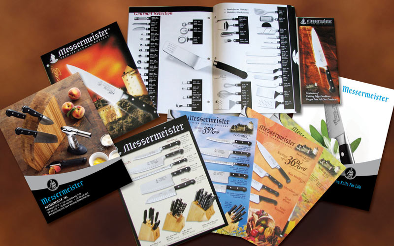 design of brochures and catalogs