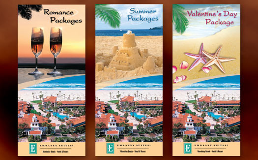 Creative365 Graphic Design - Rack Cards for Embassy Suites, Ventura