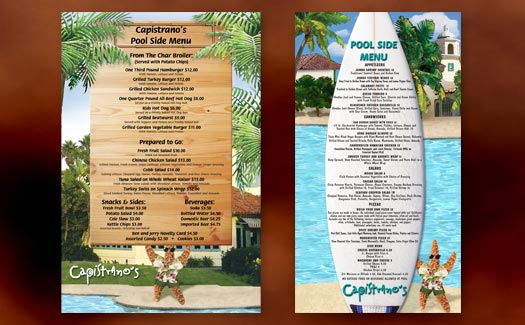 Restaurant Menu by Creative365 Graphic Design, Camarillo