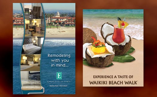 Poster and Invitation for a Resort by Creative365 Graphic Design