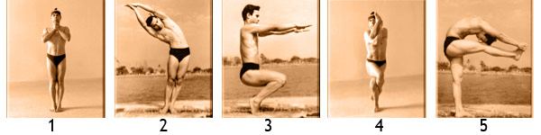 Bikram 26 postures