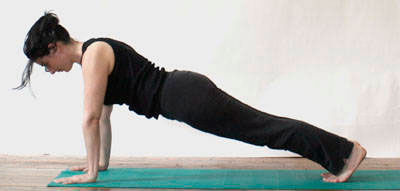 yoga asanas plank pose