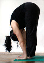 yoga postures uttanasana pose