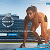 Website for a chiropractor specializing in sports medicine and wellness