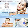 e-commerce website design featuring Pure Collagen products, Ventura